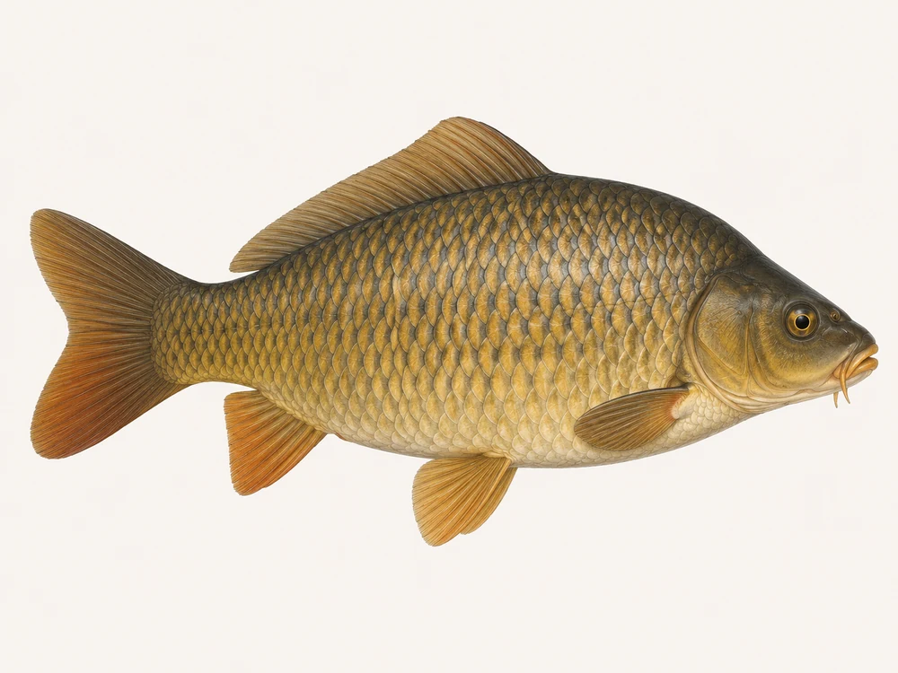 Common Carp species guide artwork